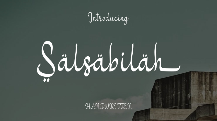 Salsabilah Font