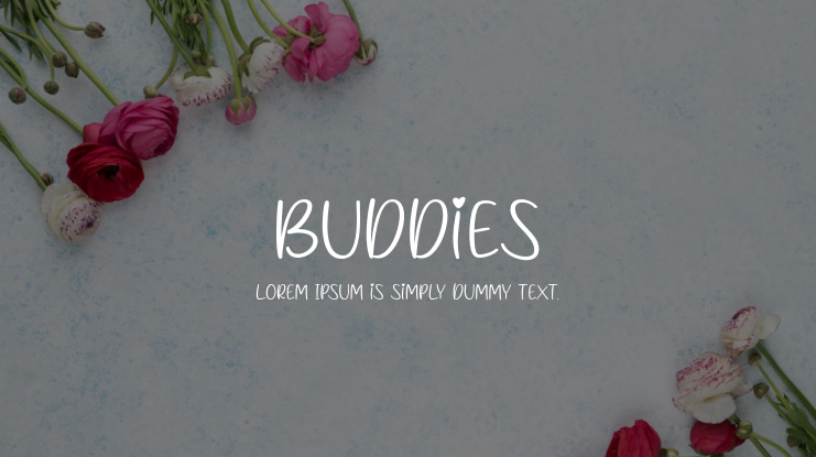 Buddies Font