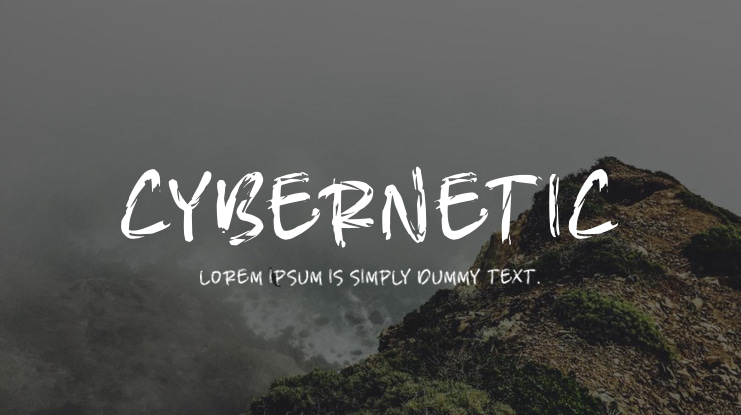 CYBERNETIC Font