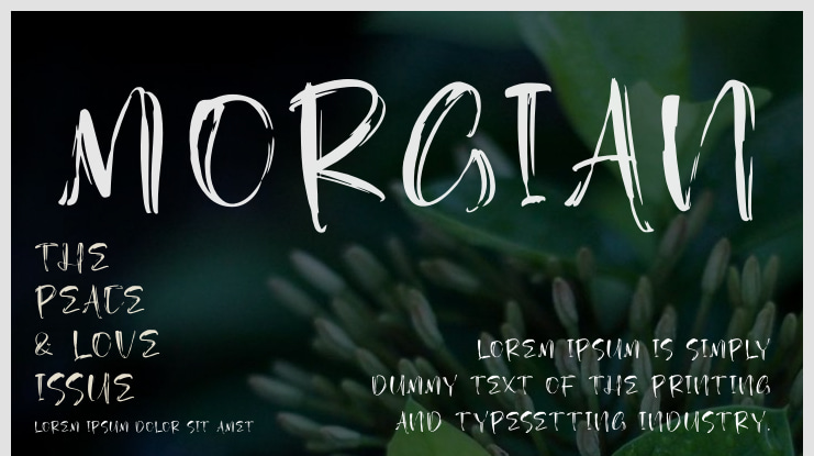 Morgian Font