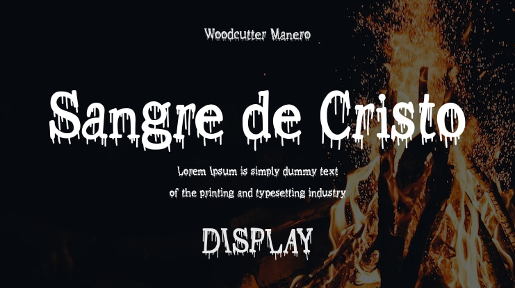 Sangre de Cristo Font