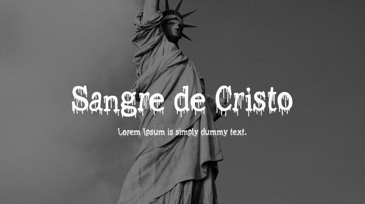 Sangre de Cristo Font