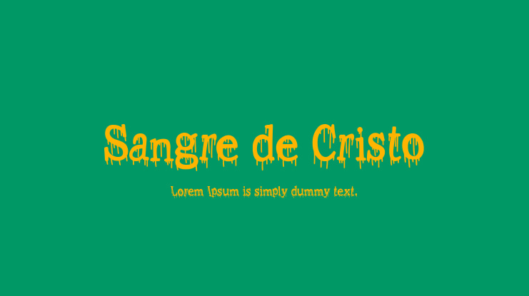 Sangre de Cristo Font