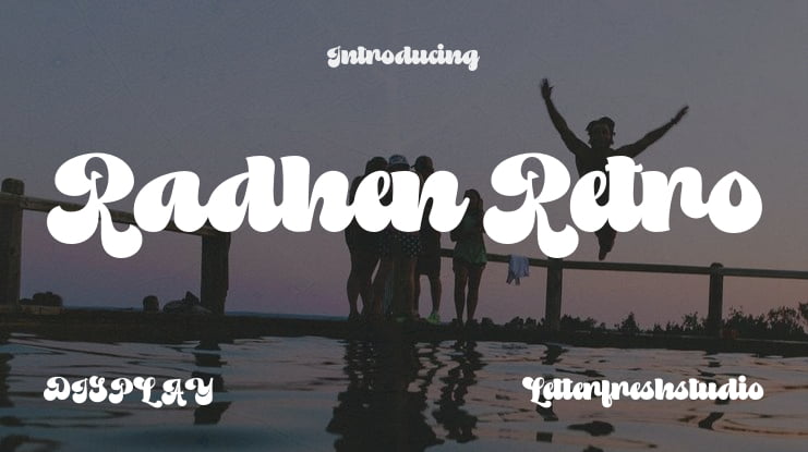Radhen Retro Font