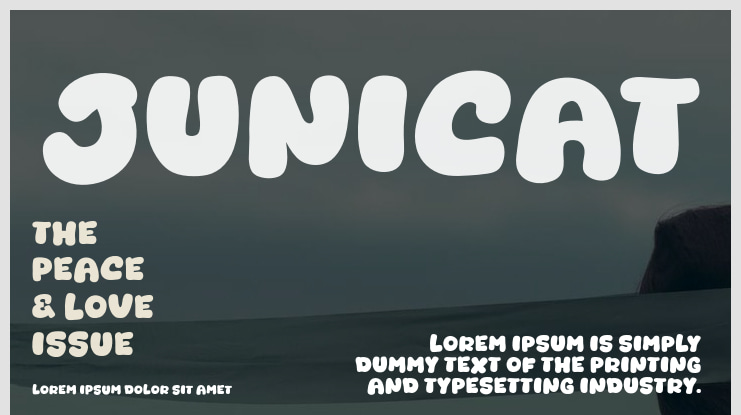 Junicat Font