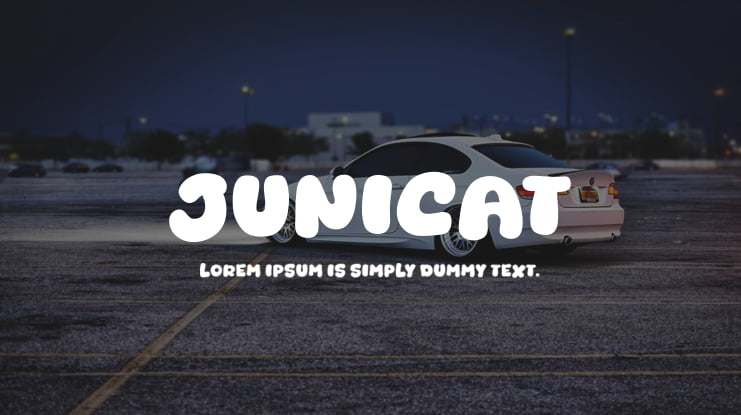 Junicat Font