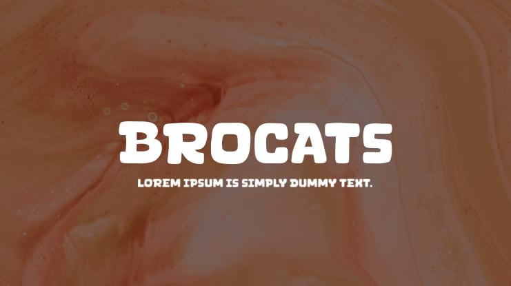 Brocats Font
