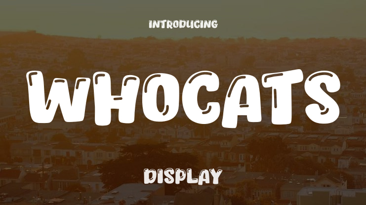 Whocats Font