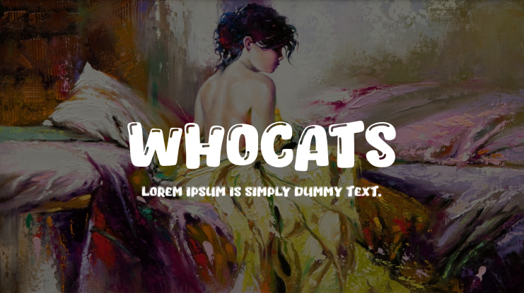 Whocats Font