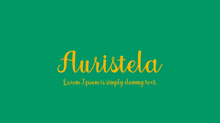 Auristela Font
