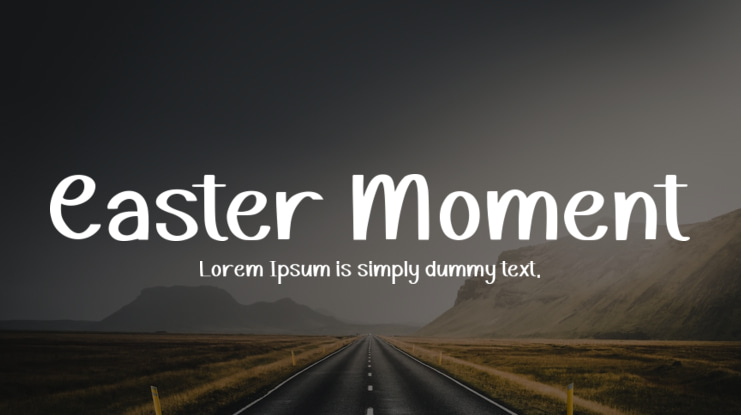Easter Moment Font