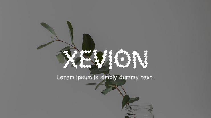 XEVION Font