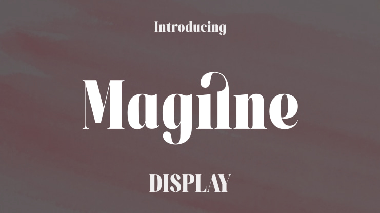 Magilne Font