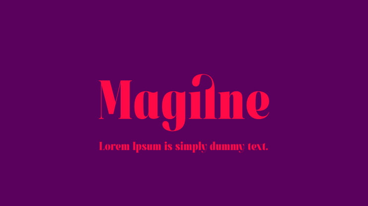Magilne Font