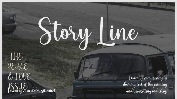 Story Line Font