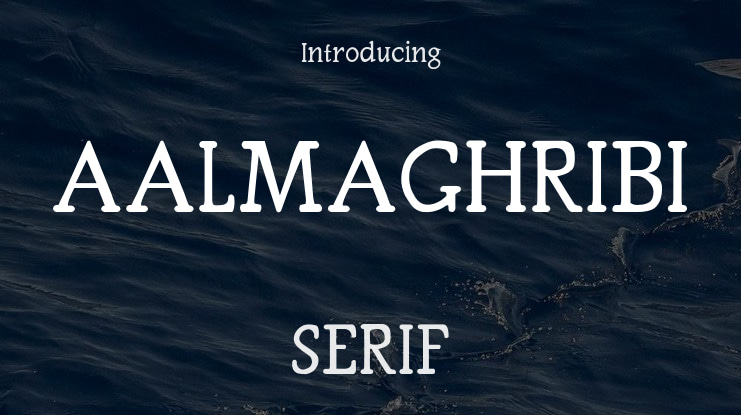 AALMAGHRIBI Font