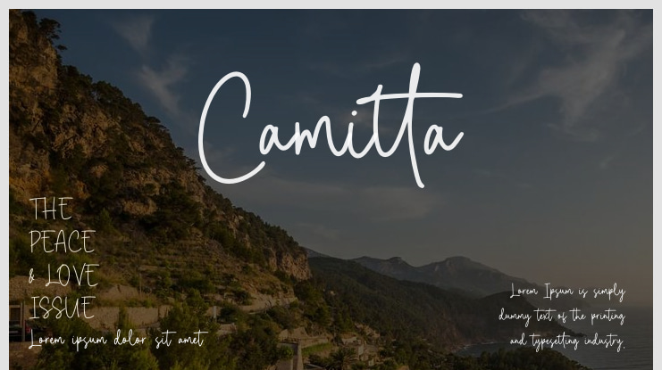 Camitta Font