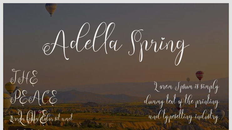 Adella Spring Font