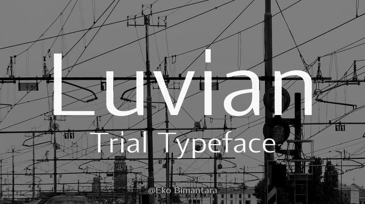 Luvian Trial Font Family