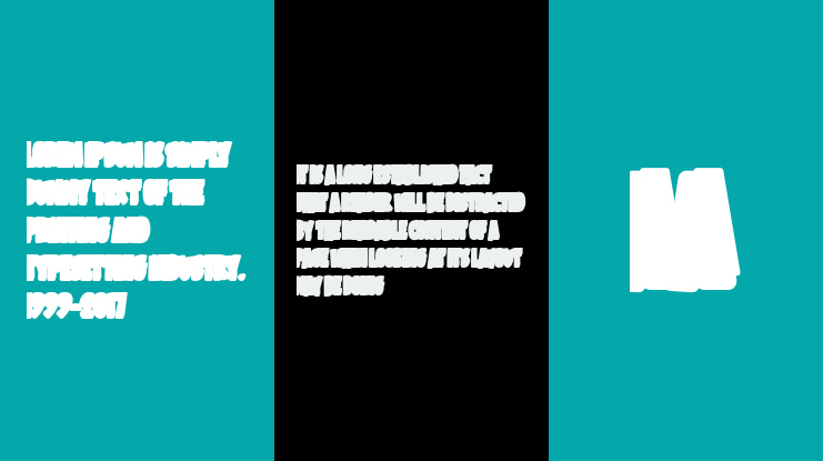 Good Shreak Extrude Font Family