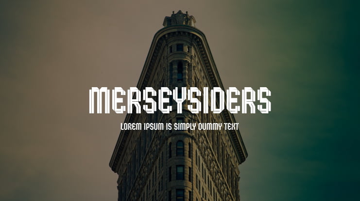 Merseysiders Font