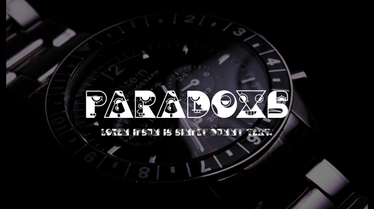 PARADOXS Font Family