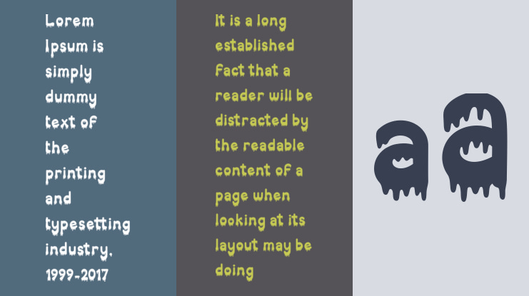 October Nightmare Font