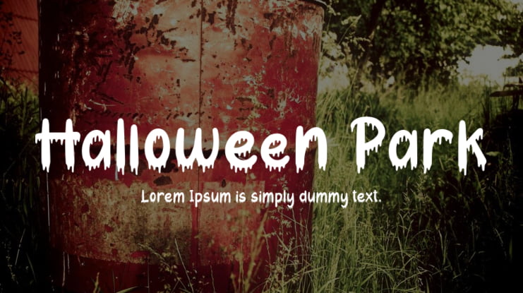 Halloween Park Font
