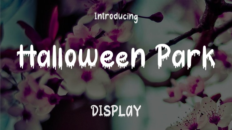 Halloween Park Font