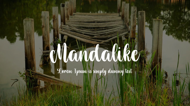 Mandalike Font