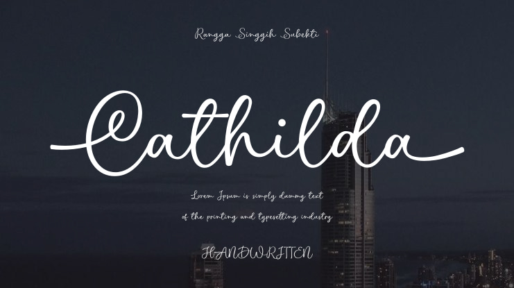 Cathilda Font