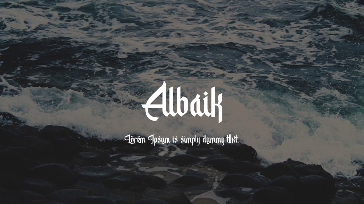 Albaik Font Family