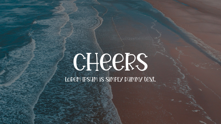 Cheers Font