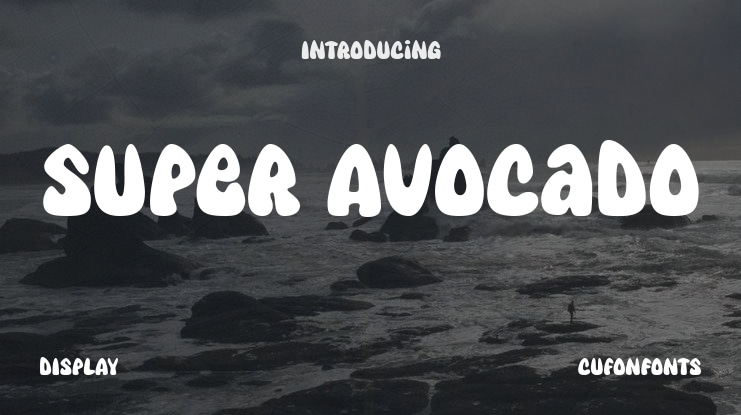 Super Avocado Font