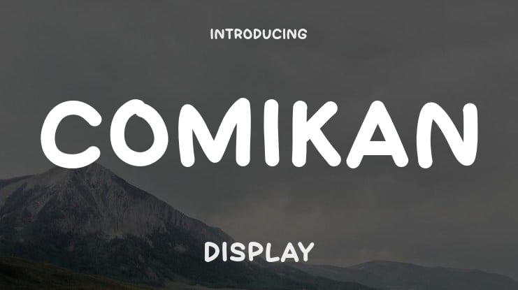 COMIKAN Font