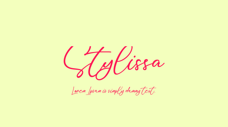 Stylissa Font