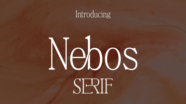 Nebos Font