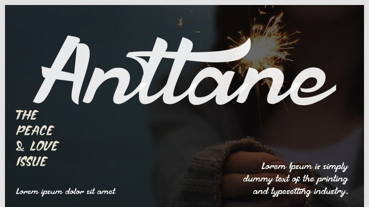 Anttane Font
