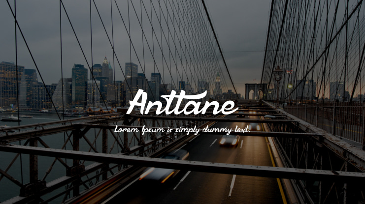 Anttane Font