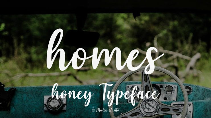 homes honey Font