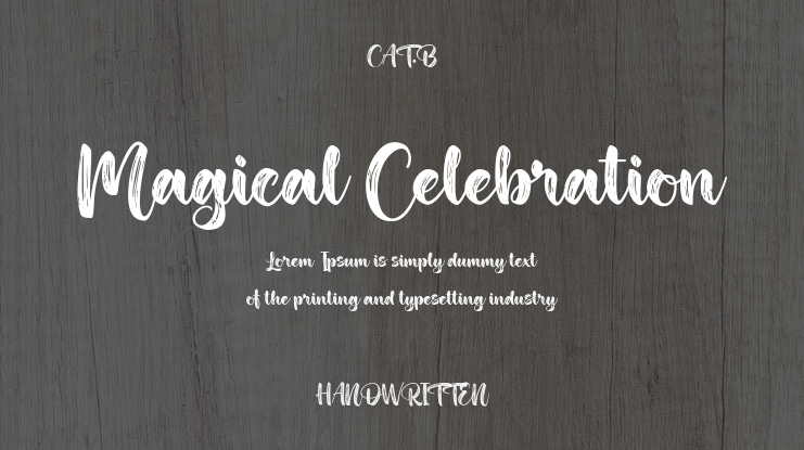 Magical Celebration Font