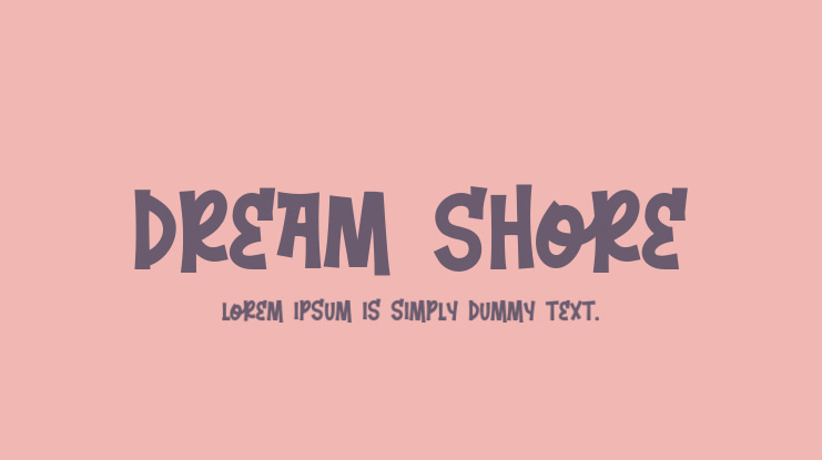 Dream Shore Font