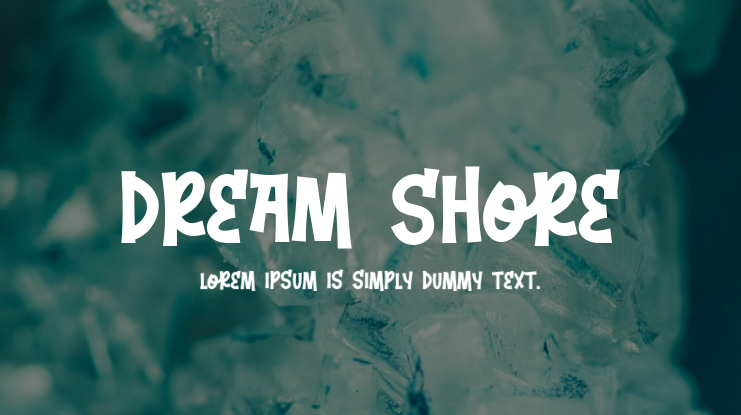 Dream Shore Font