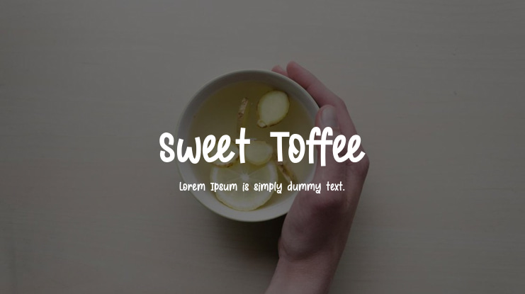Sweet Toffee Font