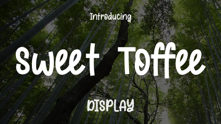 Sweet Toffee Font