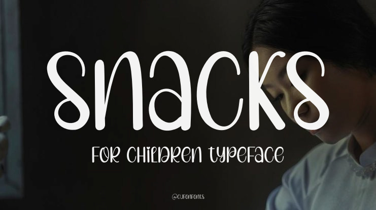Snacks For Children Font