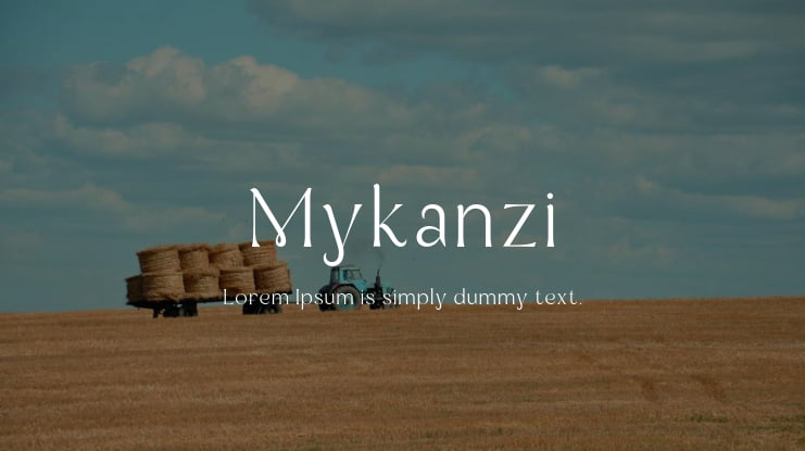 Mykanzi Font