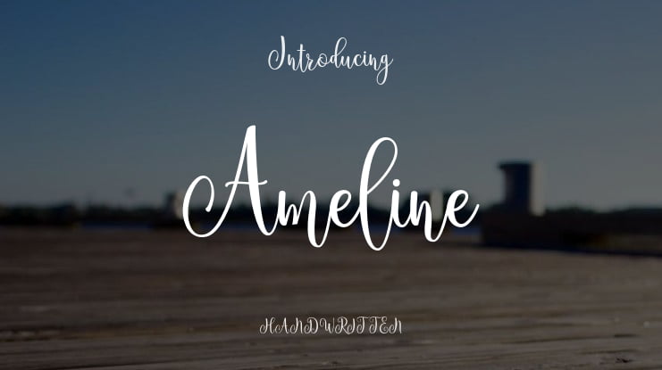Ameline Font