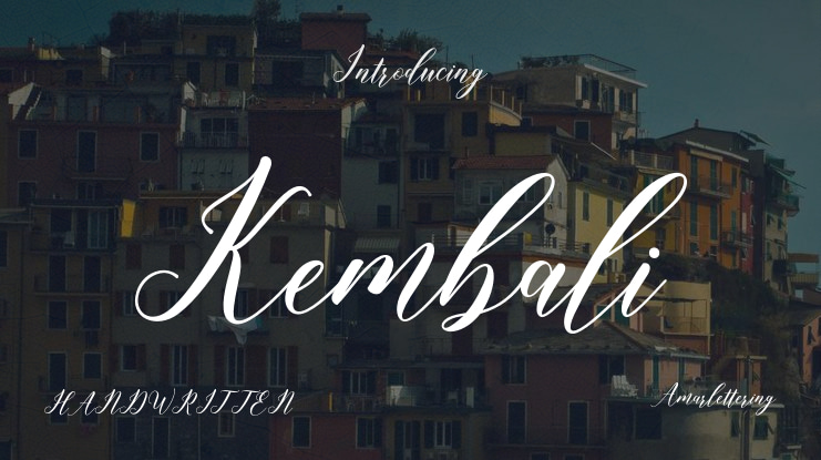 Kembali Font