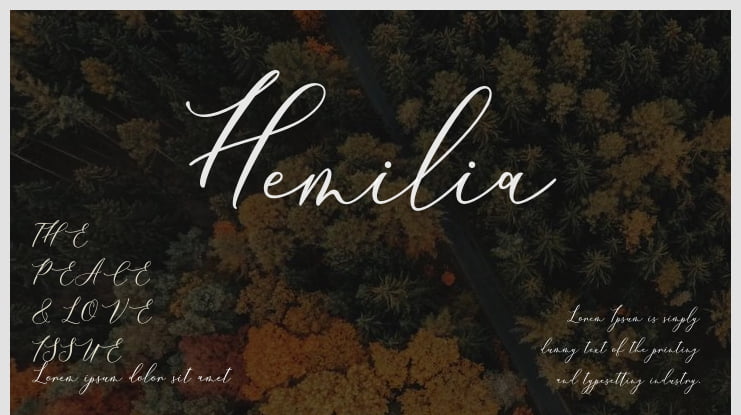 Hemilia Font